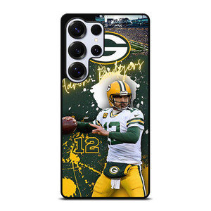 AARON RODGERS 12 GREEN BAY PACKERS Samsung Galaxy S25 Ultra Case Cover AARON RODGERS 12 GREEN BAY PACKERS Samsung Galaxy S25 Ultra Case Cover