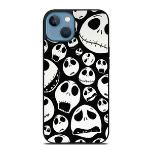 JACK SKELLINGTON SKULL PATTERN iPhone 13 Case Cover JACK SKELLINGTON SKULL PATTERN iPhone 13 Case Cover