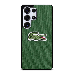 LACOSTE CROCODILE FABRIC LOGO Samsung Galaxy S25 Ultra Case Cover LACOSTE CROCODILE FABRIC LOGO Samsung Galaxy S25 Ultra Case Cover