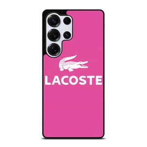 LACOSTE PINK LOGO Samsung Galaxy S25 Ultra Case Cover LACOSTE PINK LOGO Samsung Galaxy S25 Ultra Case Cover