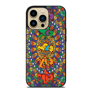 GRATEFUL DEAD DANCING BEARS TAPESTRIES  iPhone 14 Pro Max Case Cover