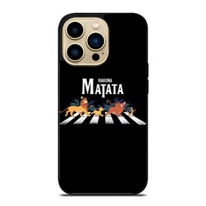 HAKUNA MATATA LION KING ABBEY ROAD  iPhone 14 Pro Max Case Cover