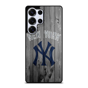 NEW YORK YANKEES WOODEN LOGO Samsung Galaxy S25 Ultra Case Cover