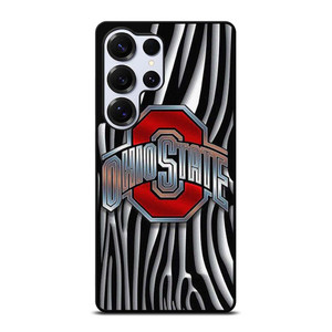 OHIO STATE FOOTBALL METAL ABSTRACT LOGO Samsung Galaxy S25 Ultra Case Cover