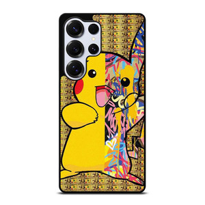PIKACHU POKEMON ABSTRACT ART Samsung Galaxy S25 Ultra Case Cover