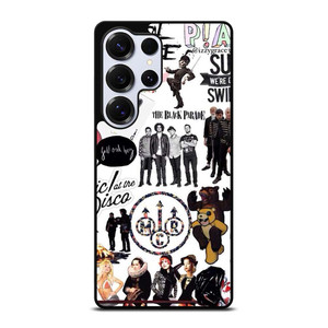 POP PUNK ROCK BAND COLLAGE Samsung Galaxy S25 Ultra Case Cover