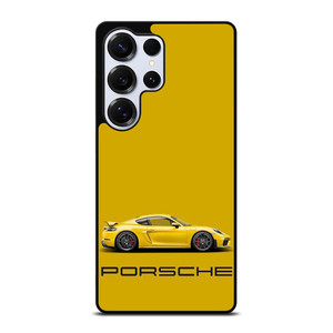 PORSCHE YELLOW SUPER CAR Samsung Galaxy S25 Ultra Case Cover