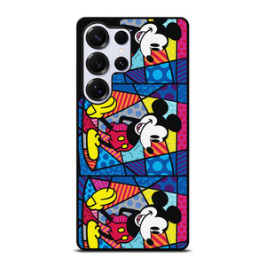 ROMERO BRITTO MICKEY MOUSE COLLAGE Samsung Galaxy S25 Ultra Case Cover