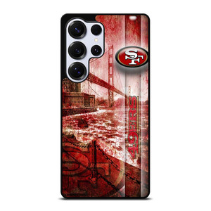 SAN FRANCISCO 49ERS GRUNGE LOGO Samsung Galaxy S25 Ultra Case Cover
