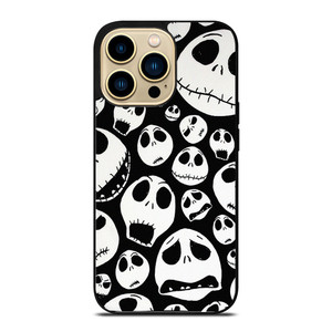 JACK SKELLINGTON SKULL PATTERN iPhone 14 Pro Max Case Cover JACK SKELLINGTON SKULL PATTERN iPhone 14 Pro Max Case Cover
