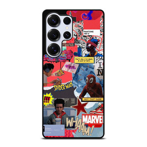 SPIDERMAN MILES MORALES COLLAGE 2 Samsung Galaxy S25 Ultra Case Cover