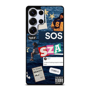 SZA SOS ALBUM COLLAGE Samsung Galaxy S25 Ultra Case Cover
