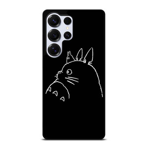 TOTORO ANIME BLACK Samsung Galaxy S25 Ultra Case Cover