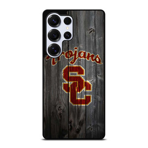 USC TROJANS WOOD LOGO Samsung Galaxy S25 Ultra Case Cover