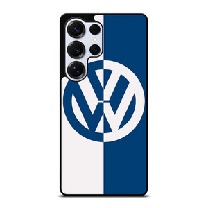 VW VOLKSWAGEN SLICED BLUE LOGO Samsung Galaxy S25 Ultra Case Cover