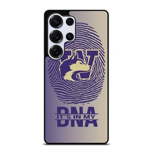 WASHINGTON HUSKIES DNA FOOTBALL Samsung Galaxy S25 Ultra Case Cover