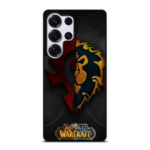 WORLD OF WARCRAFT HORDE ALLIANCE LOGO Samsung Galaxy S25 Ultra Case Cover