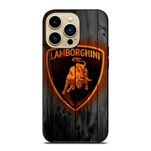 LAMBORGHINI WOOD LOGO iPhone 14 Pro Max Case Cover LAMBORGHINI WOOD LOGO iPhone 14 Pro Max Case Cover