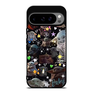 BABY YODA STAR WARS COLLAGE 2 Google Pixel 9 Pro XL Case Cover BABY YODA STAR WARS COLLAGE 2 Google Pixel 9 Pro XL Case Cover