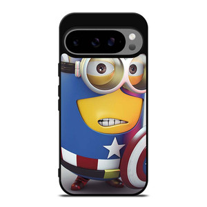 CAPTAIN AMERICA MINION CARTOON Google Pixel 9 Pro XL Case Cover