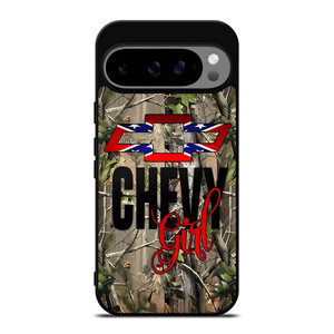 CHEVY GIRL CHEVROLET REBEL CAMO LOGO Google Pixel 9 Pro XL Case Cover
