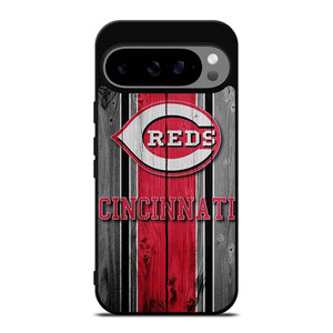 CINCINNATI REDS WOOD LOGO Google Pixel 9 Pro XL Case Cover