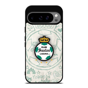 CLUB SANTOS LAGUNA SCRIBBLE LOGO Google Pixel 9 Pro XL Case Cover CLUB SANTOS LAGUNA SCRIBBLE LOGO Google Pixel 9 Pro XL Case Cover