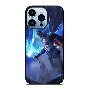 CAPTAIN AMERICA X THOR HAMMER 3 iPhone 13 Pro Max Case Cover CAPTAIN AMERICA X THOR HAMMER 3 iPhone 13 Pro Max Case Cover