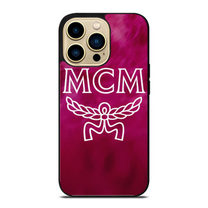 MCM WORLDWIDE PURPLE  iPhone 14 Pro Max Case Cover