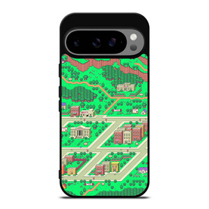 EARTHBOUND GAMES MAP Google Pixel 9 Pro XL Case Cover EARTHBOUND GAMES MAP Google Pixel 9 Pro XL Case Cover