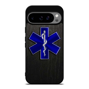 EMT EMS REGISTERED PARAMEDIC LEATHER SYMBOL Google Pixel 9 Pro XL Case Cover