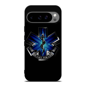 EMT EMS REGISTERED PARAMEDIC METAL SYMBOL Google Pixel 9 Pro XL Case Cover