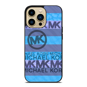MICHAEL KORS BLUE STRIPE  iPhone 14 Pro Max Case Cover MICHAEL KORS BLUE STRIPE  iPhone 14 Pro Max Case Cover