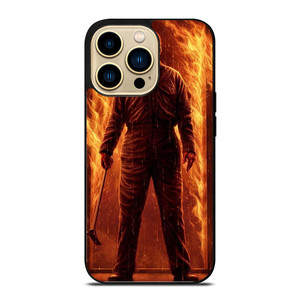 MICHAEL MYERS HALLOWEEN IN FIRE  iPhone 14 Pro Max Case Cover MICHAEL MYERS HALLOWEEN IN FIRE  iPhone 14 Pro Max Case Cover