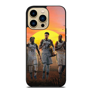 MILWAUKEE BUCKS NBA CHAMPIONS PLAYER  iPhone 14 Pro Max Case Cover MILWAUKEE BUCKS NBA CHAMPIONS PLAYER  iPhone 14 Pro Max Case Cover