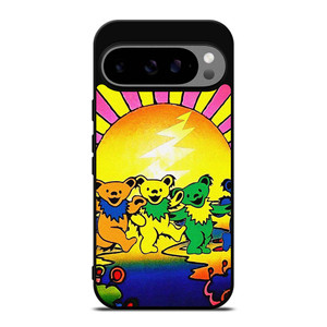 GRATEFUL DEAD DANCING BEARS ART Google Pixel 9 Pro XL Case Cover GRATEFUL DEAD DANCING BEARS ART Google Pixel 9 Pro XL Case Cover