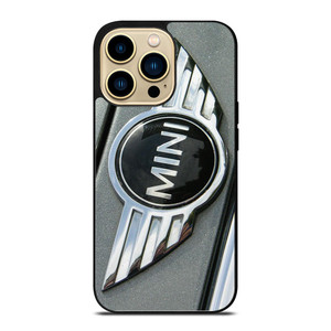 MINI COOPER METAL GRILL EMLBEM  iPhone 14 Pro Max Case Cover