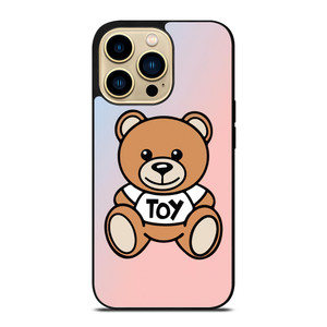 MOSCHINO TOY BEAR GRADIENT iPhone 14 Pro Max Case Cover MOSCHINO TOY BEAR GRADIENT iPhone 14 Pro Max Case Cover