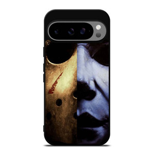 JASON VOORHEES VS MICHAEL MYER HALLOWEEN Google Pixel 9 Pro XL Case Cover JASON VOORHEES VS MICHAEL MYER HALLOWEEN Google Pixel 9 Pro XL Case Cover