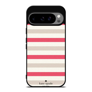 KATE SPADE NEW YORK PINK STRIPE Google Pixel 9 Pro XL Case Cover KATE SPADE NEW YORK PINK STRIPE Google Pixel 9 Pro XL Case Cover