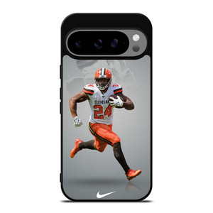 NICK CHUBB CLEVELAND BROWNS NIKE Google Pixel 9 Pro XL Case Cover NICK CHUBB CLEVELAND BROWNS NIKE Google Pixel 9 Pro XL Case Cover