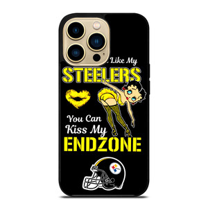 PITTSBURGH STEELERS FOOTBALL BETTY BOOP  iPhone 14 Pro Max Case Cover
