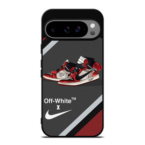 NIKE SWOOSH AIR JORDAN HIGH OFF WHITE Google Pixel 9 Pro XL Case Cover NIKE SWOOSH AIR JORDAN HIGH OFF WHITE Google Pixel 9 Pro XL Case Cover