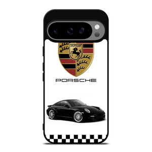 PORSCHE 911 CHECKERED EMBLEM Google Pixel 9 Pro XL Case Cover