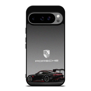 PORSCHE 911 GT3 RS BLACK Google Pixel 9 Pro XL Case Cover PORSCHE 911 GT3 RS BLACK Google Pixel 9 Pro XL Case Cover