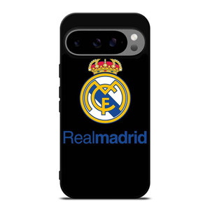 REAL MADRID FOOTBALL BLACK LOGO Google Pixel 9 Pro XL Case Cover