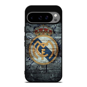 REAL MADRID FOOTBALL WOOD LOGO Google Pixel 9 Pro XL Case Cover REAL MADRID FOOTBALL WOOD LOGO Google Pixel 9 Pro XL Case Cover