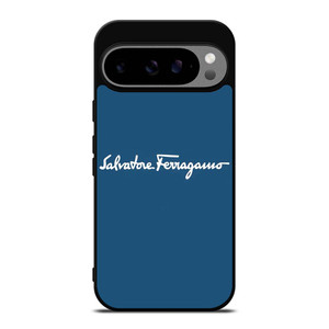 SALVATORE FERRAGAMO BLUE LOGO Google Pixel 9 Pro XL Case Cover SALVATORE FERRAGAMO BLUE LOGO Google Pixel 9 Pro XL Case Cover