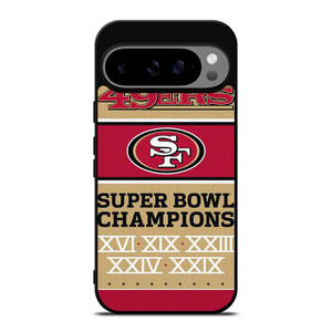 SAN FRANCISCO 49ERS SUPER BOWL CHAMPIONS Google Pixel 9 Pro XL Case Cover