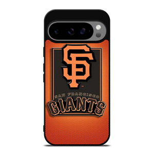 SAN FRANCISCO BASEBALL EMBLEM CARBON Google Pixel 9 Pro XL Case Cover